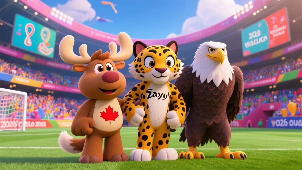 揭秘2026世界杯吉祥物：Maple、Zayu与Clutch背后的文化密码与狂欢寓意